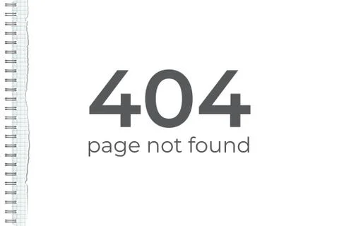 404 page not found concept. Vector design element. 库存插图
