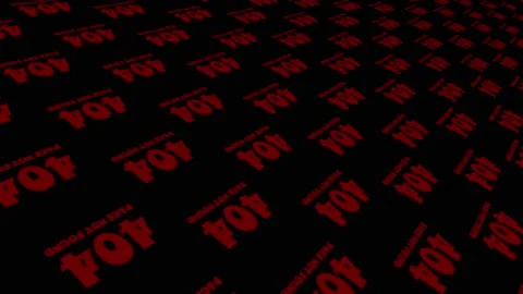 404 sign rotate background animation. Video stock 168346859