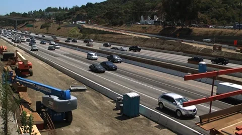 405 construction project Stock-Footage 7760013