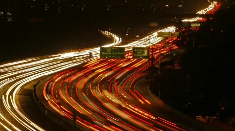 405TrafficNite 스톡 동영상 532983