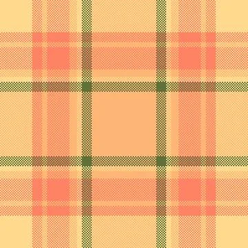 40s background fabric texture, graph plaid tartan pattern. Repeatable patte.. Stock Illustration