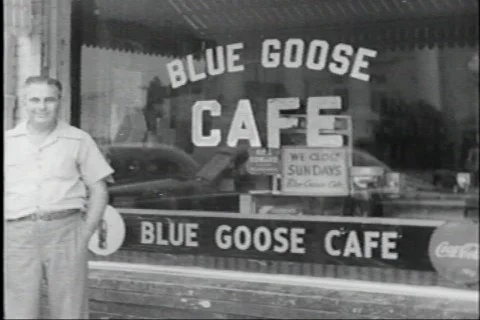 40s cafe Video stock 452328