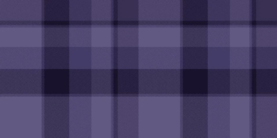40s check textile vector, stitched tartan seamless plaid. Screen pattern fa.. Stock Illustration