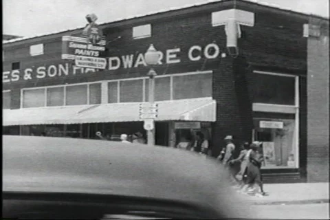 40s hardware store Vídeos de archivo 455409