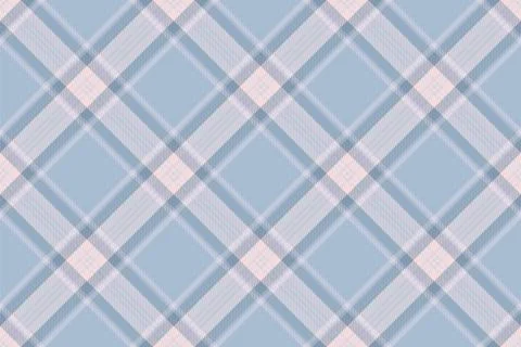 40s tartan vector seamless, softness check plaid fabric. School texture bac.. Stock Illustration
