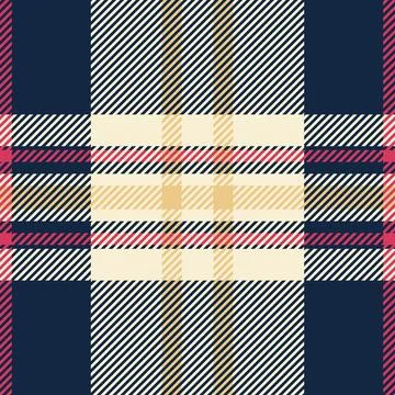 40s vector seamless background, spring textile plaid check. Formal texture .. Stock Illustration