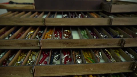 4/10  Collection of Different Rosary Stock Footage 234433004