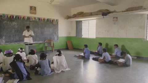 42. Students listening the Class Stock-Footage 149098033