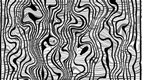 437 Turbulent 100 200 2 b&amp;amp;w inv Stock Footage 297650169