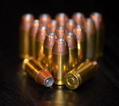45 ACP triangle Foto stock