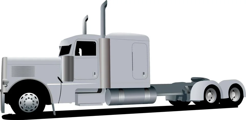 45 lorry2 Stock Illustration