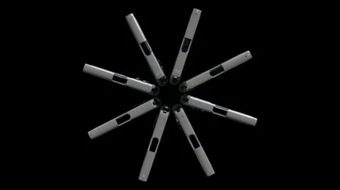 .45 Pistol Circle animation 2 動画素材 24537590