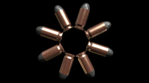 .45 round circle animation 2 動画素材 24539257