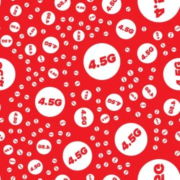 4.5G seamless pattern Stock Illustration