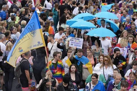  46. CSD Berlin, Berlin Pride Parade des 46. CSD Berlin Berlin Pride in Be... Foto stock