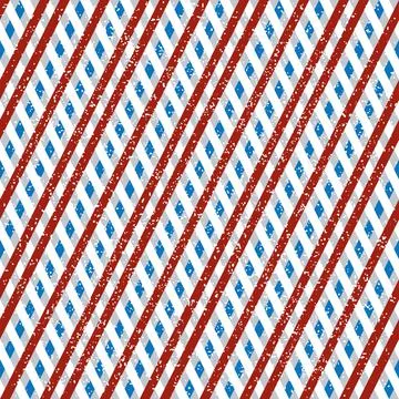 462 Seamless pattern with colored overlapping lines 스톡 일러스트