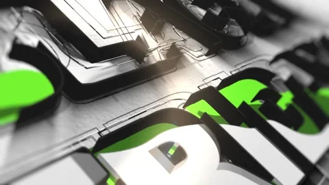 48 Animation Text Abstract Drawing Effect Black Friday 库存影片 133058133