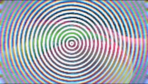 №48. Fun hypno circles backdrop footage. 스톡 동영상 118350745