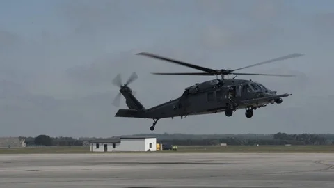 48th Fighter Wing bids farewell to the 56th Rescue Squadron - 2018 Stock Footage 95402002