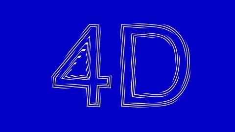 4D Logo Animation. Stock Footage 310789029