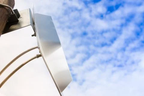 4G antenna. Poor cellular coverage. Stock Photos