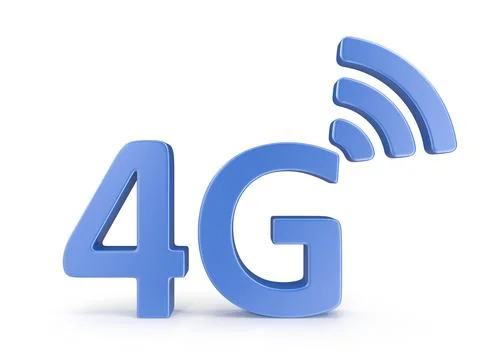 4G Connection Symbol Stock Illustration
