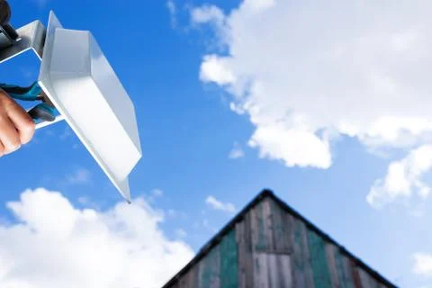 4G coverage. MIMO antenna. Poor cellular coverage. Stock Photos