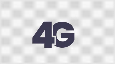4G Icon Video stock 205054275
