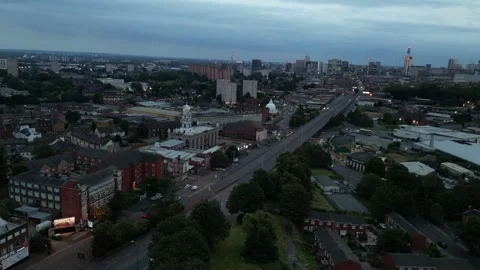 4k 10 seconds timelapse, Hockley, Birmingham UK. Vídeos de archivo 248727581