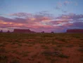 4K 24p Monument Valley red clouds day to night time lapse 4k or 4k+ Resolution