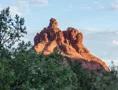4K 24p Shadow rise on Bell Mountain in Sedona AZ sunset mountain climbers 4k or 4k+ Resolution
