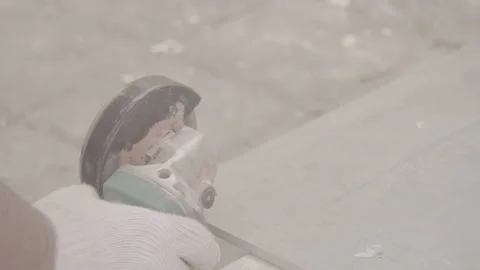 4k-24p.ceramic cutting Video stock 134945180