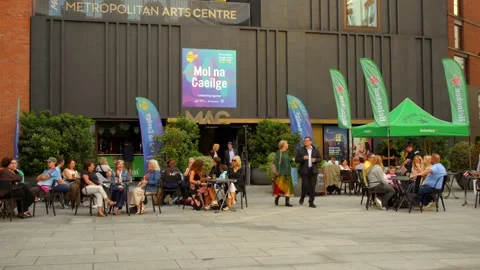 4K 25FPS video of The MAC at Comhaltas Fleadh Cheoil na hÉireann, Fleadh 動画素材 342763377
