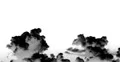 4K 30p abstract bw Thunderhead build up time lapse for vfx 4k or 4k+ Resolution