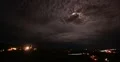 4K 30p up Night sky clouds with moon illumination in time lapse - 2 4k or 4k+ Resolution