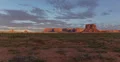 4K 30p Shadow dance over Monument Valley at sunset 4k or 4k+ Resolution