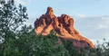 4K 30p wide Shadow rise on Bell Mountain in Sedona AZ sunset mountain climbers 4k or 4k+ Resolution