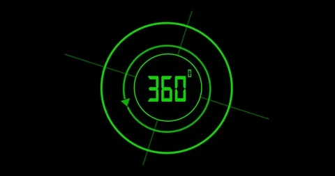 4K 360 Degree, Digital Animation |Loopable Video stock 108644524
