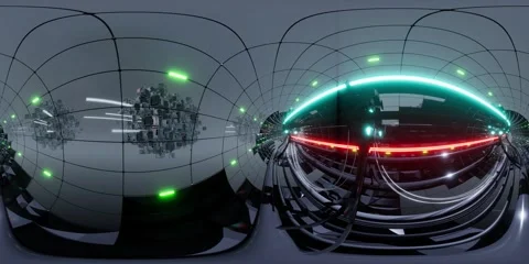 4K 360 Vr Tunnel Stock Footage 145872380