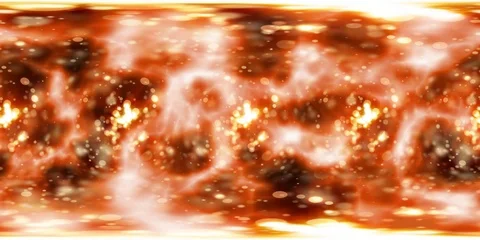4K 360 VR video animation abstract background shining particles and light waves 스톡 동영상 105450613