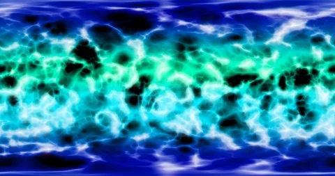 4K 360 VR video animation abstract background shining particles and light waves Vídeos de archivo 105450837