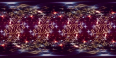 4K 360 VR video animation abstract background shining particles and light waves Видео 105450890