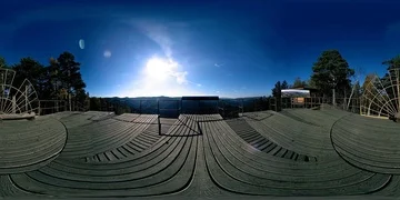 4K 360 VR virtual Reality of a beautiful mountain scene at the autumn time. Wild Stock Footage 86012100