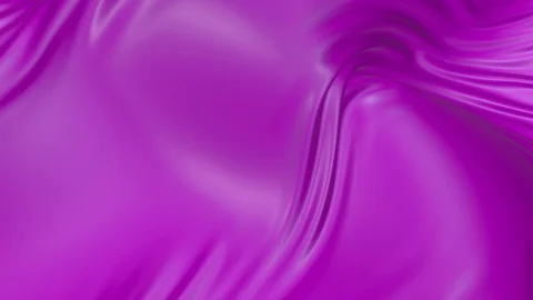 4k 3D animation of wavy violet cloth surface that forms ripples like in fluid Stock Footage 125900816