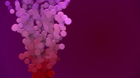 4k 3d bubbles purple techy motion background 스톡 동영상 49754191