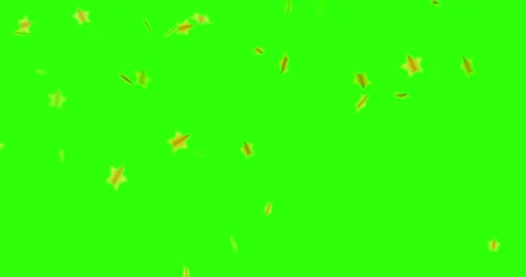 4k 3d floating and falling golden stars ... | Stock Video | Pond5