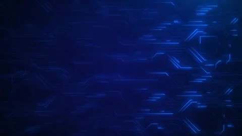 4K 3D Futuristic Circuit technology background hi-tech digital data connection s Video stock 312020789