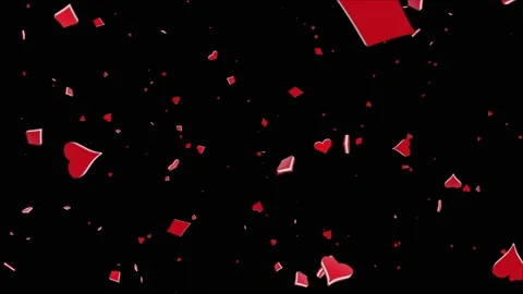 4k 3D Loop Creative background, roulette, gaming dice, cards, casino chips on a Stock Footage 141303941