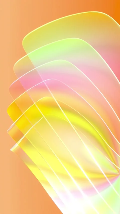 4K 3D loop motion rendering of abstract smooth lines and multicolor spline .. Video stock 317645173