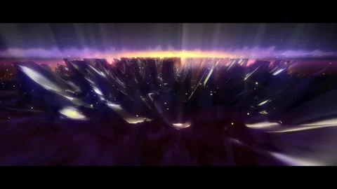 4k 3d Mandala Mountains Stage Animation Background Stock-Footage 295017309